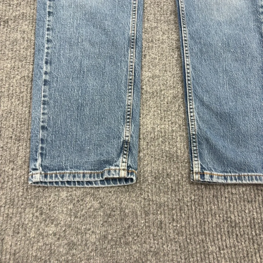 Levis 501 Jeans Mens 32x30 Blue Cotton Denim Straight Leg Casual Classic Style